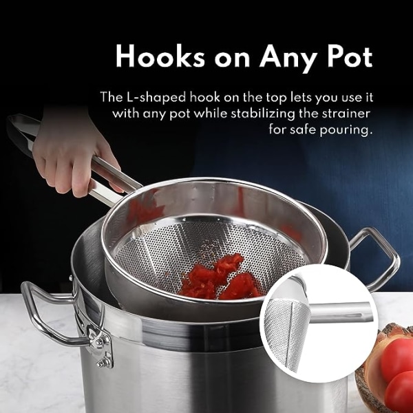 Rostfritt stål lock filter grov sil destillatörens korn filter