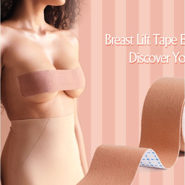 Boob Tape, Brystløft Tape, BoobyTape for Brystløft A-E Cup, S