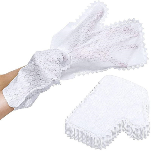 40 st engångshandskar av non-woven dammdukar, diskar,