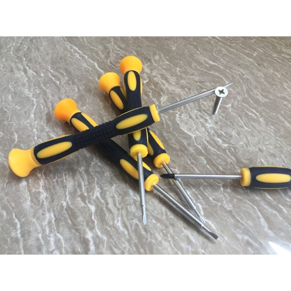 7 st, Professionell precisionsskruvmejsel/stjärna/magnetisk, T3 T4 T5 T