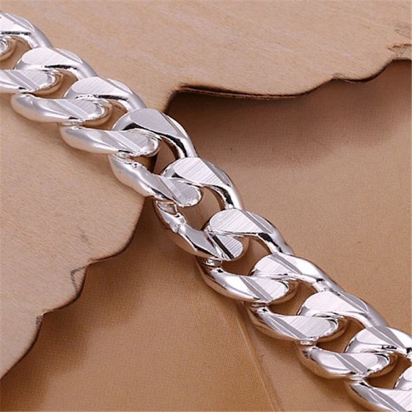 10 mm länkbangle armband för kvinnor för män bröllops smycken