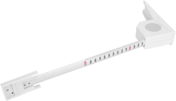 Höjdmätningstejp, 2 meter indragbar vuxen barn höjdverktyg