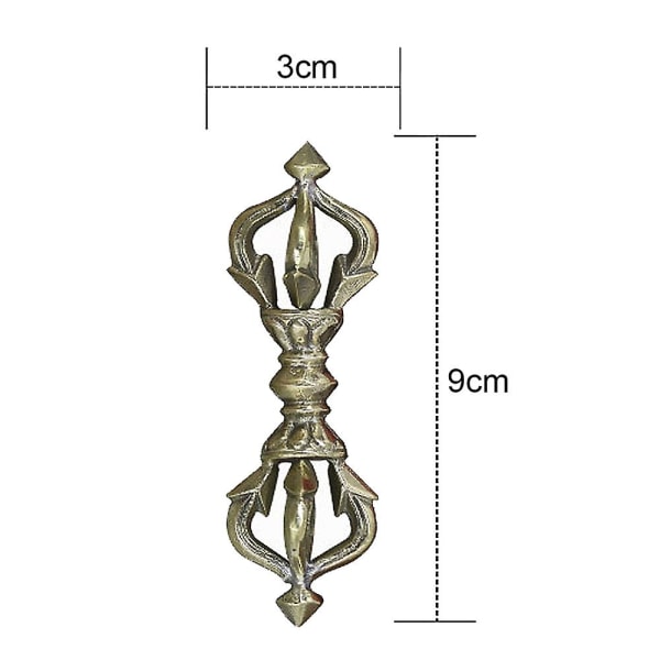 Tiibettiläinen käsintehty timanttiluola - 9 cm