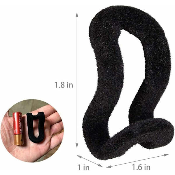30 stycken Mini Flocking Klädhängare, Mini Flocking Hängare Krokar,