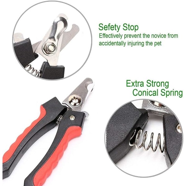 Nail Clippers for Dogs and Cats Cutting Nail Pliers with Nail Fil