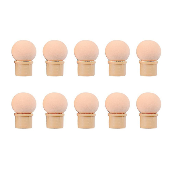 10 st gradient skuggningspennspetsar svamp pricklimningspenna manikyr