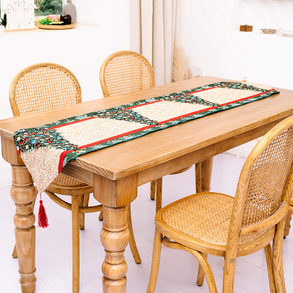 Julbordlöpare, 1 st festlig julbordsdekoration Chr