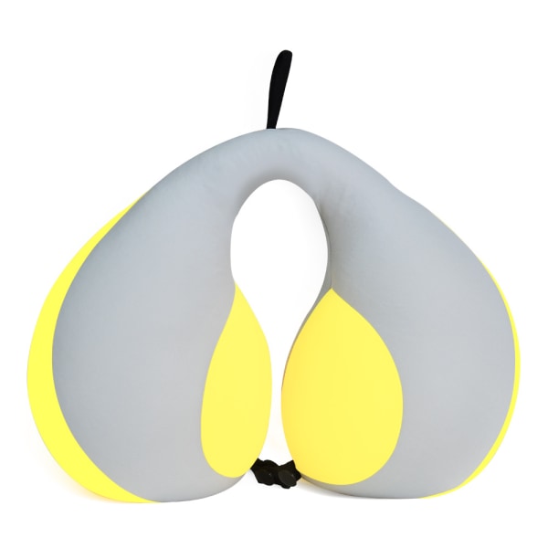 Resepåse för barn, 360° justerbart nackstöd för komfort (1 st, gul)