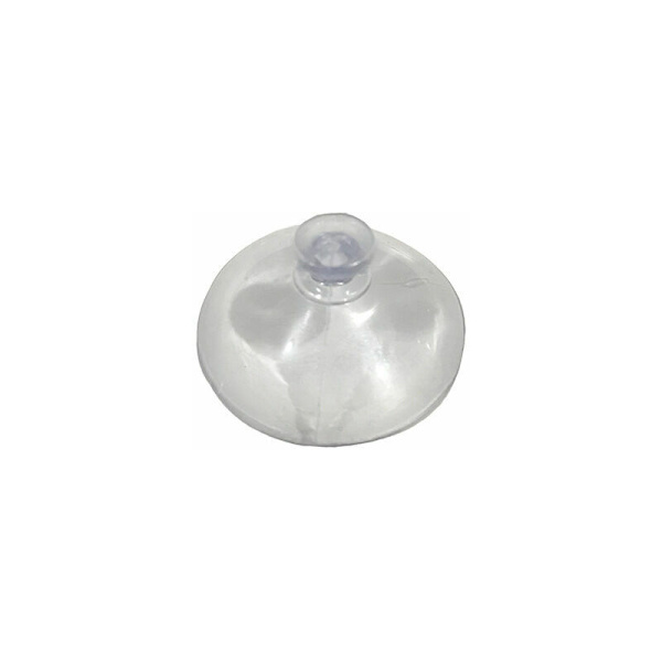 Set med 20 små transparenta plast sugkoppar, utan krok, 30 mm
