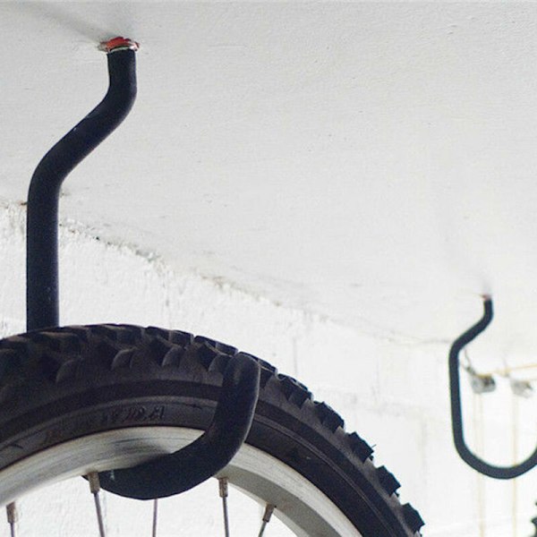 2-pack cykelhållare för väggmontering, 15 cm