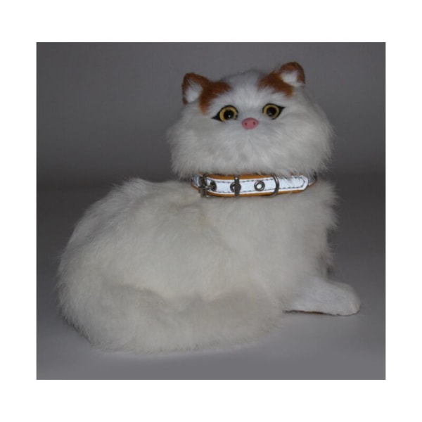 Reflexhalsband för husdjur, läder, kattungar och hundhalsband, 2 delar S