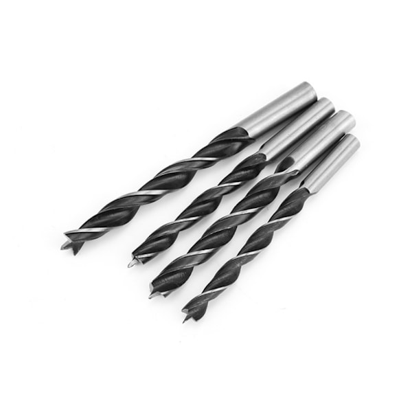 5 st professionella spiralborrar (för trä, Ø 7 x 70 x 100 mm, tillbehör till slagborrar)