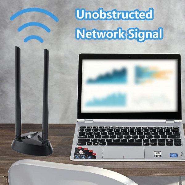 WiFi-antenni 2.4G/5.8G Dual Frequency Dual Antennas Signaalivahvistin