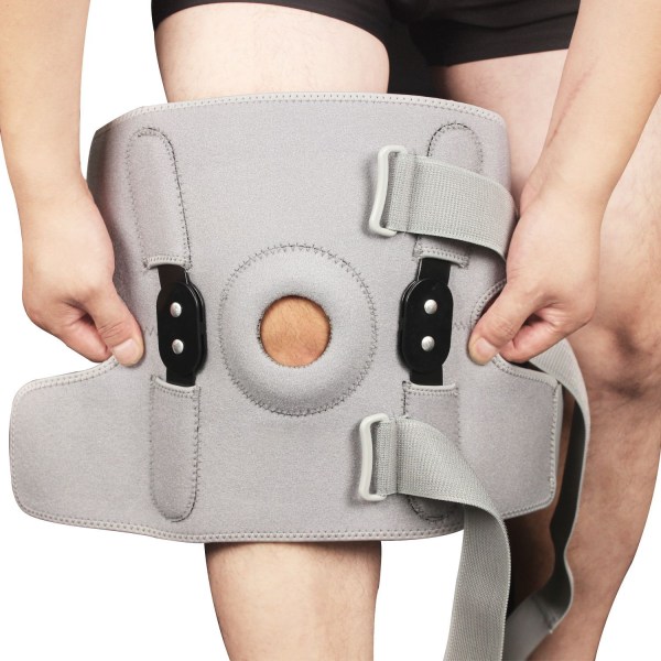 Professional Hinged Knee Brace, Medical Knee Support with Removab