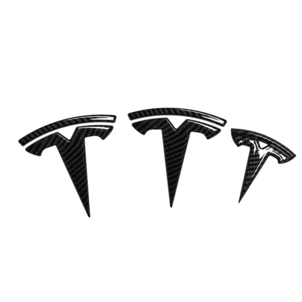 Egnet for Tesla model3 bilklistremerker TESLA rattklistremerker