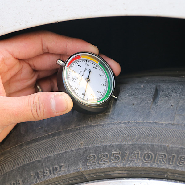 Dial Däckdjupsmätare, Däckdjupsmätare, Mätområde 0-11mm, Universal