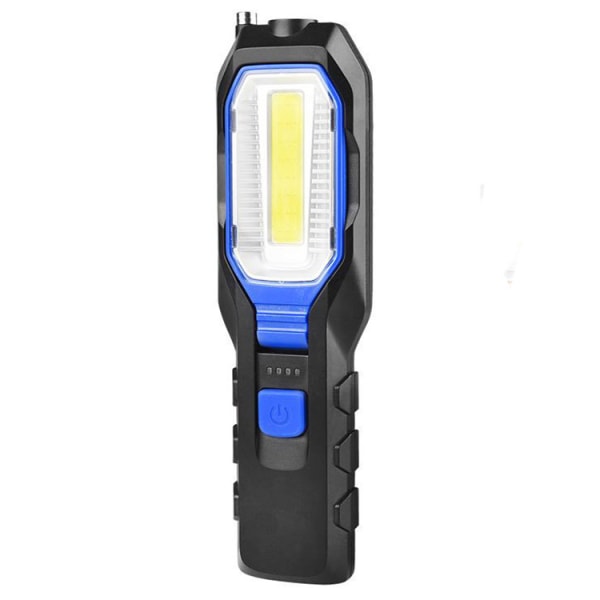 Portable Foldable Usb Rechargeable Cob Work Light With Magnetic B