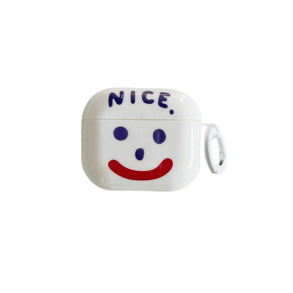 AirPods-fodral i silikon – NICE Simple Smiley Apple Airpod 3-fodral