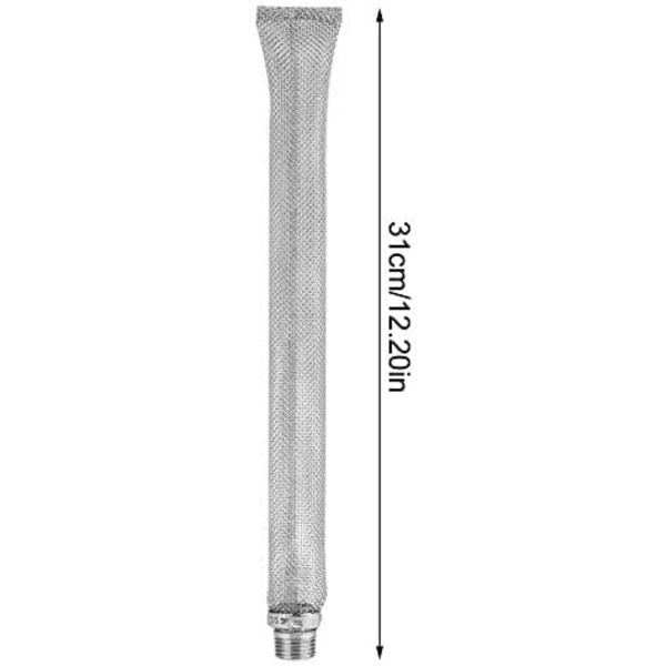 Olutsuodatinsetti Olutpanimo Ruostumaton teräs Panimosetti Suodatusolut Kotipanimo Viini Olutbaarityökalu (12 tuumaa)