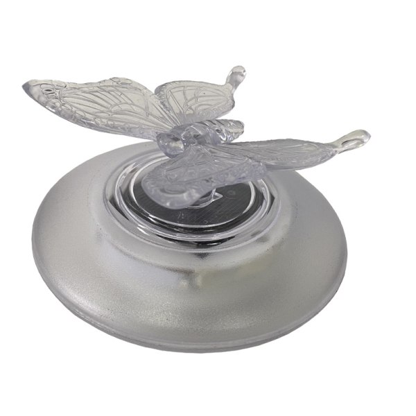 Flytende lys dam lampe vanntett sol dragonfly lys，2.4W