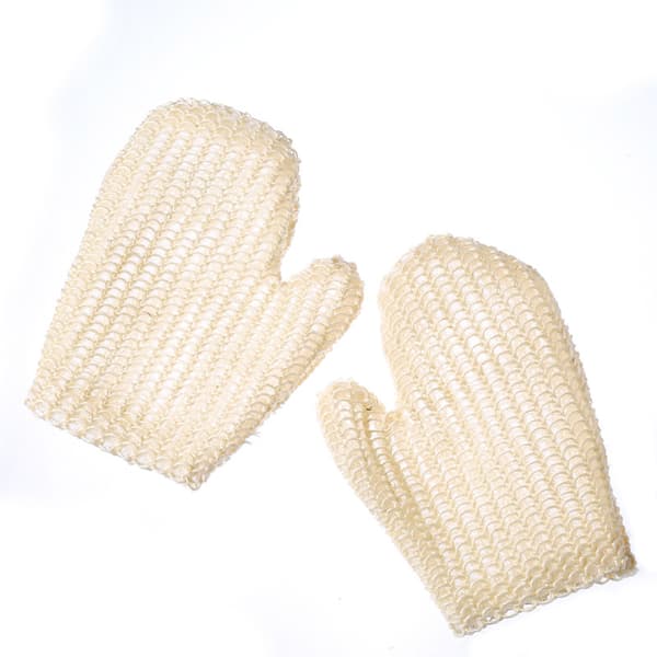 Exfolierande handske - Skrubbeffekt för duschen - Hitta en mjuk