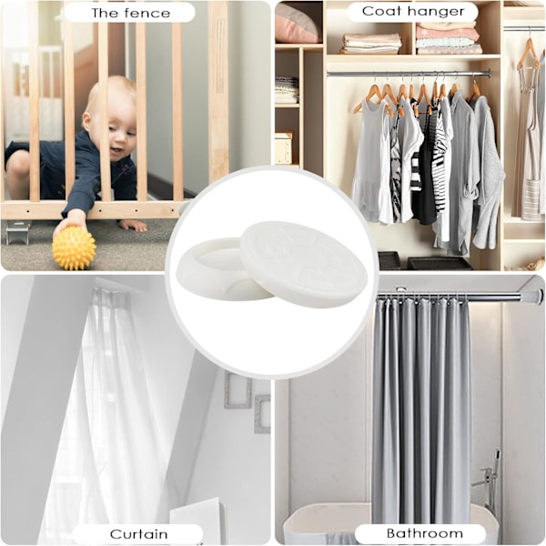 4 st Väggskyddspads, Väggskydd för Trappsäkerhetsgrindar, Babysäkerhetsgrinds Skydd