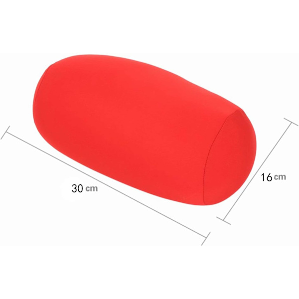 2st Cylindrisk Kudde Comfort Roll Kudde Micro Beads Jelly Bea