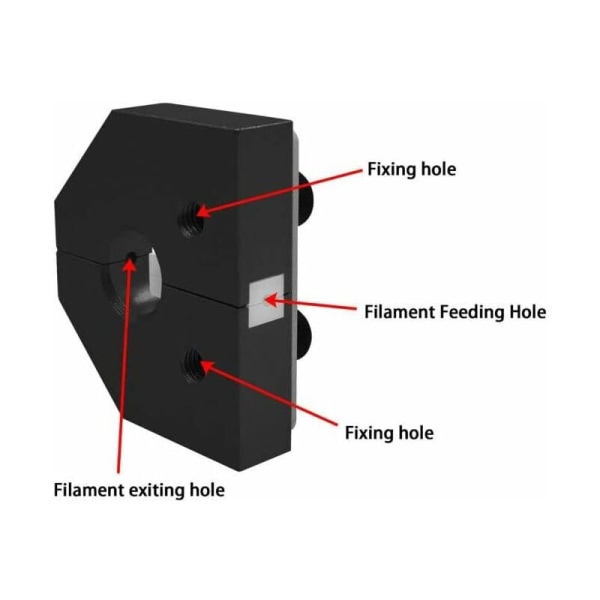 3d-skrivare Filament Welder Connector, Connect Broken/Different Col