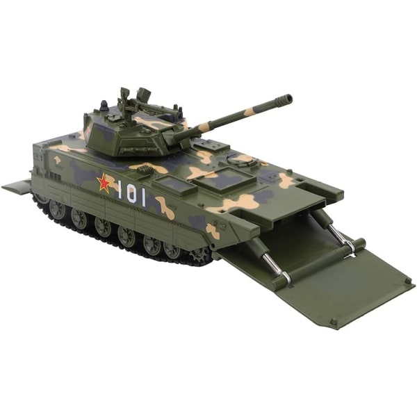 Tank Miniature 1:50 skalamodel Militærkøretøjslegetøjssimulering T