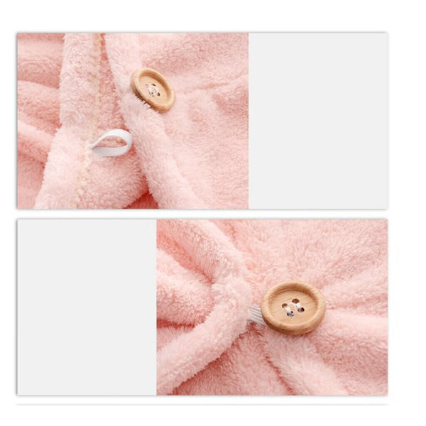 2-pack mikrofiberhårhandduk, ultraabsorberande, snabbtorkande hårturban
