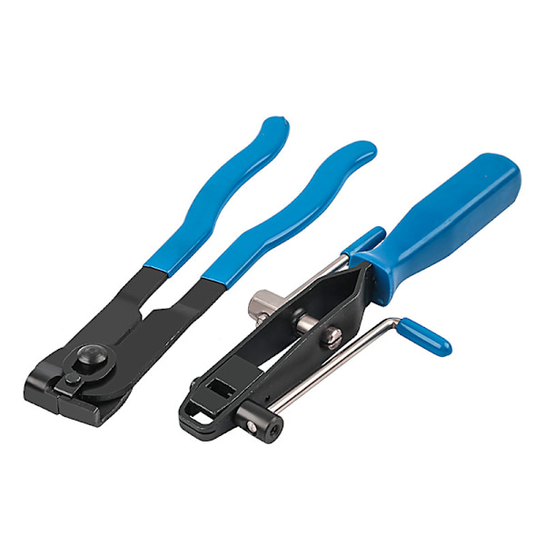 2 stycken Gimbal krage tång verktyg och crimp band krage tång, blå, 220mm, 235mm