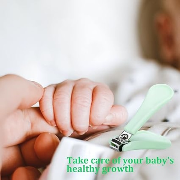 Negleklippere i rustfrit stål til børn, baby manicure til fingre