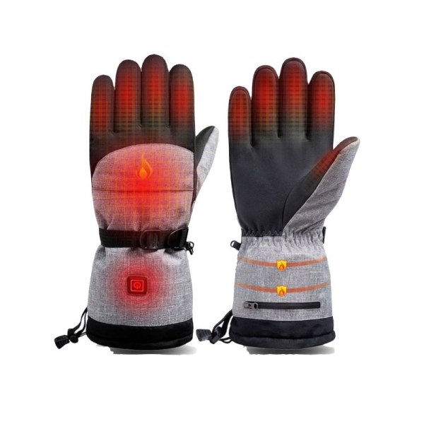 Elektriske opvarmede handsker til mænd, kvinder, 3 varmeniveauer, op til 8 timer