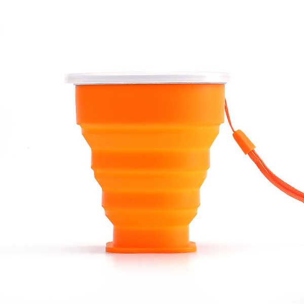 Hopfällbar mugg, kaffe- och vattenmuggar, bärbar hopfällbar mugg