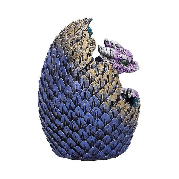 Lava Baby Dragon Egg Resin Skulptur Hem Staty Prydnad Dekor (