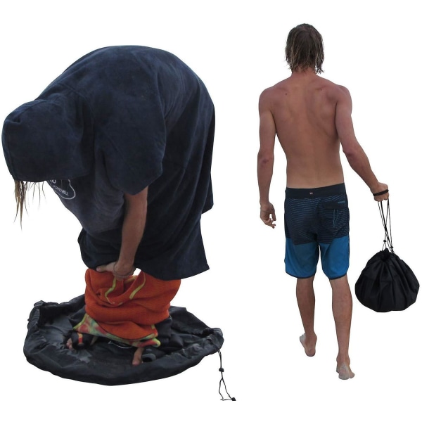 Surf våtdräkt Skötunderlägg Vattentät Beach Dry Bag Kläder Förvaring