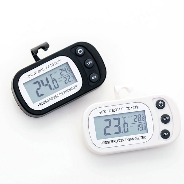 3 st digitala kyl- och frys termometrar kylrum termometer W