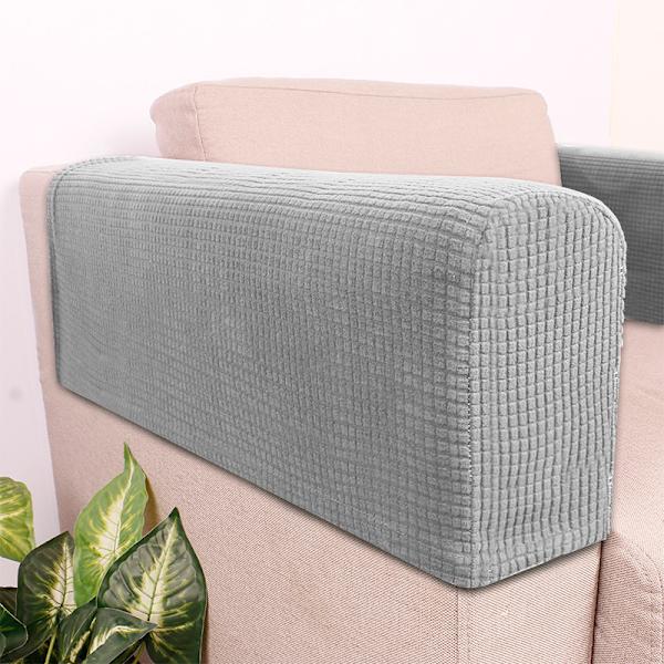 Pack Fleece Soffa Armstödsskydd för Fåtöljer Soffor Halksäker Premium