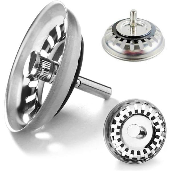 Kökssilsil, 78 mm diameter, rostfritt stål