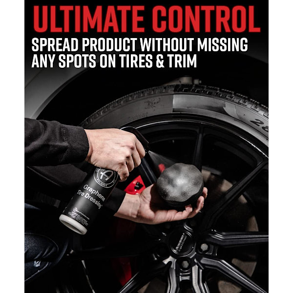 Däck Hex Grip Applicator - Däckglans Auto Detailing Skumgummisvamp