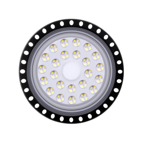 UFO LED Industrilampa 50W, 5000LM Höglagerlampa Verkstadsljus