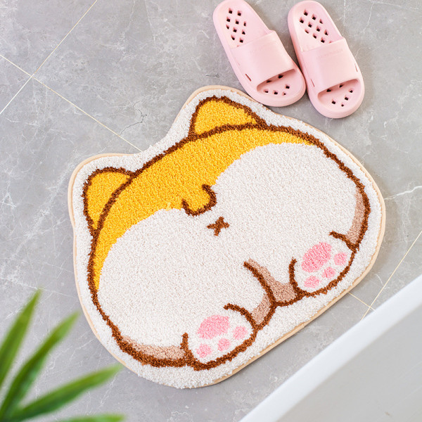 Cartoon Puppy Dog Doormat Floor Mats Rugs Doormat 50x60 Cm