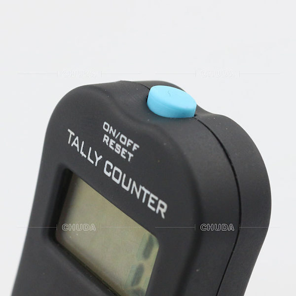 Digital Handheld Clicker Elektronisk Manuell Plus och Minus Portabel