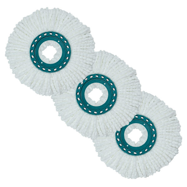 Ersättningshuvud Clean Twist Disc Mop Hög smuts- och vattenabsorption med E