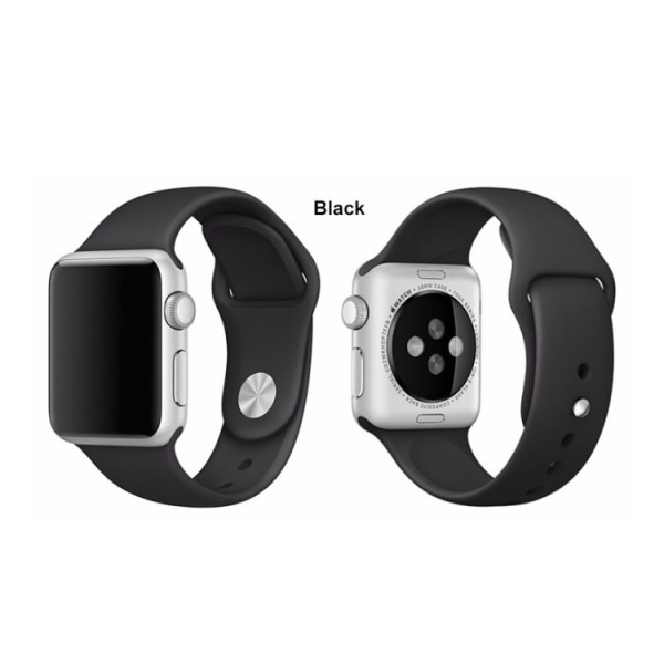 Apple Watch 41mm -  NORTH EDGE Stilrena Silikonarmband Aprikos L