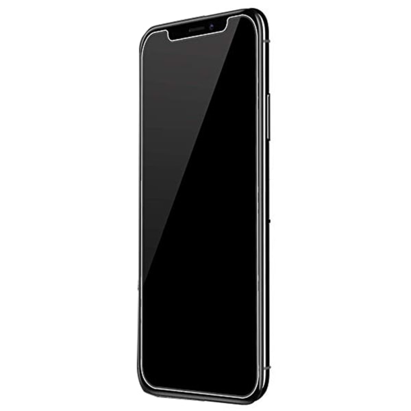 iPhone XS Max 2-PACK Anti-Spy Skärmskydd 9H Screen-Fit Svart