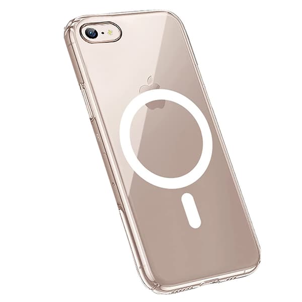 iPhone 8 - Magnetiskt Skyddande Skal Genomskinlig