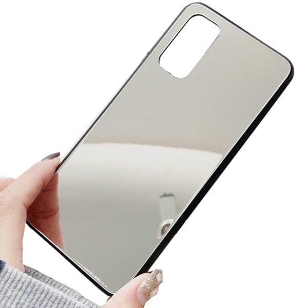 Samsung Galaxy A71 - Profesjonelt beskyttelsesdeksel med speileffekt Silver