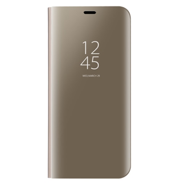 Samsung Galaxy A70 - Stilfuldt smart etui (Leman) Silver