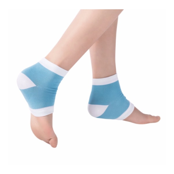 UNISEX tåløs sokk med innebygd hælbeskyttelse fra Gelé
